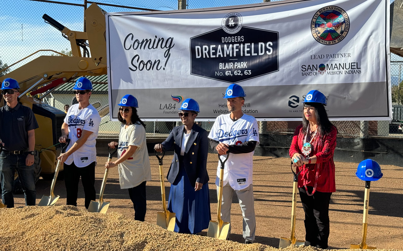 Picture for Dodgers Dreamfields Groundbreaking