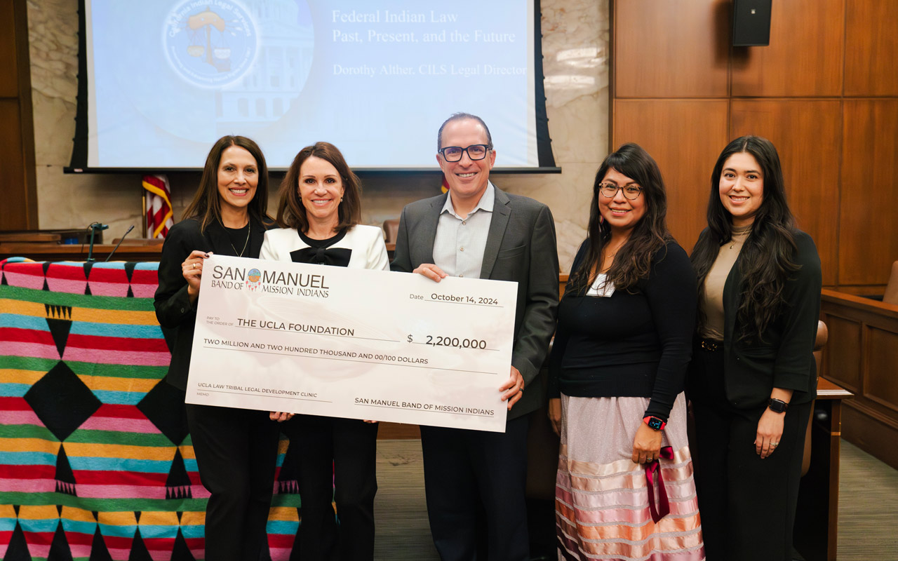 Picture for SMBMI Awards UCLA Law Foundation $2.2 Million For Legal Clinic